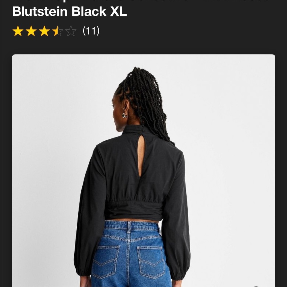 Mock neck top